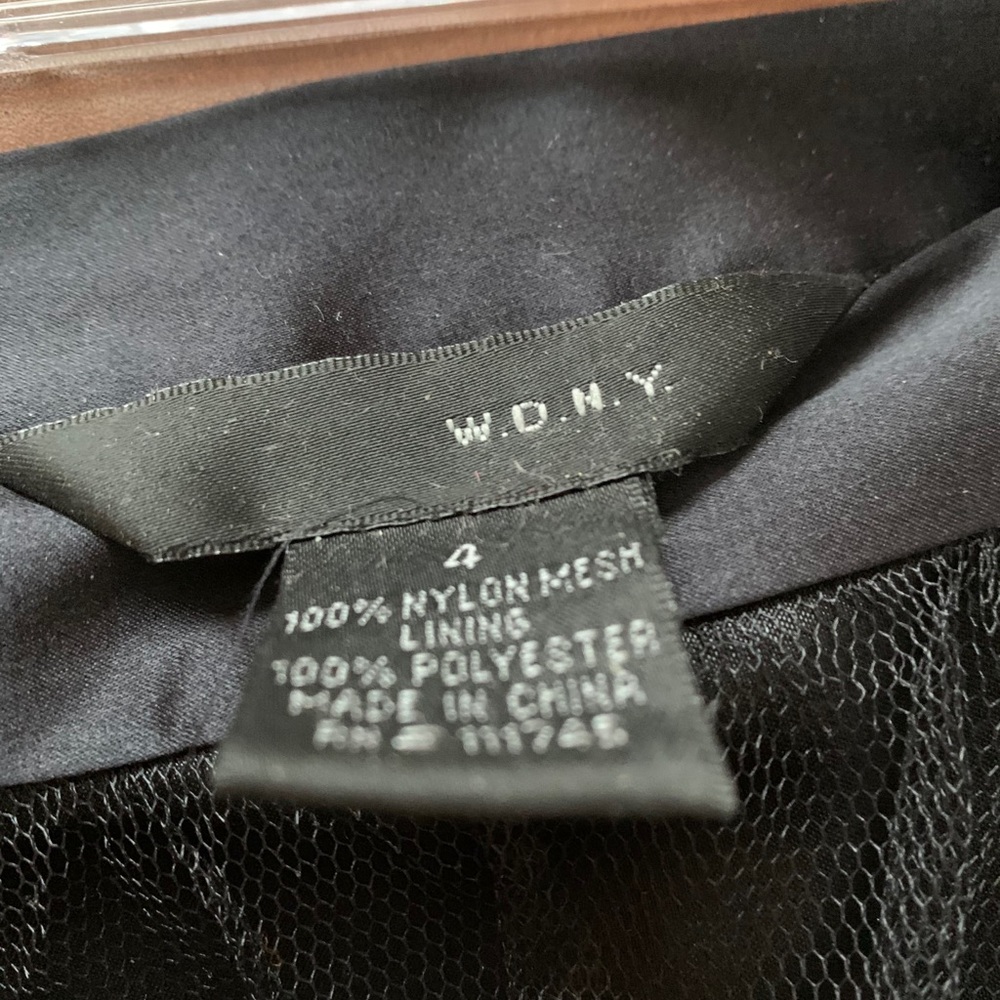 W.D.N.Y. Dressy skirt. Sz 4. NWT. Black - Picture 6 of 10